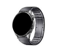 22mm Quick Disassembly Titanium Band For Huawei Watch 5 4 GT6/GT5 Pro 46mm Runner Ultimate 1 2 Replaceable Wristband Bracelet Accessories(1#Black,For Watch 5 46mm)