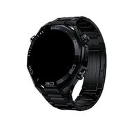 22mm Quick Disassembly Titanium Band For Huawei Watch GT6/GT5 Pro 46mm Replaceable Wristband For Huawei Watch5 Ultimate 2 Bracelet Accessories(Black,22mm)