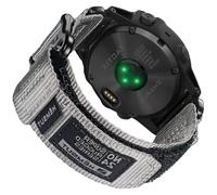 22mm Quick Fit Watch Strap for Garmin Instinct 3 Solar 45 mm/Instinct E 45 mm/Fēnix E 47 mm/Fenix 7 Solar/Fenix 6 etc. Garmin Nylon Sports Replacement Band