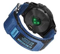 22mm Quick Fit Watch Strap for Garmin Instinct 3 Solar 45 mm/Instinct E 45 mm/Fēnix E 47 mm/Fenix 7 Solar/Fenix 6 etc. Garmin Nylon Sports Replacement Band