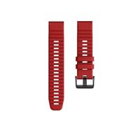 22mm Quick Release Silicone Sports Strap Fit For Garmin Descent G1 Solar/EPIX/instinct 2/Forerunner 945 745/MARQ/Fenix8/7/7x/5 Plus(Red,QuickFit 22mm)