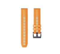 22mm Quick Release Silicone Sports Strap Fit For Garmin MARQ Gen 2/Epix/Aproach S70 47mm/Forerunner 965 955(Style 1 Orange,For Garmin Epix Gen2)