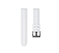 22mm Quick Release Silicone Sports Strap Fit For Garmin MARQ Gen 2/Epix/Aproach S70 47mm/Forerunner 965 955(Style 1 White,For Forerunner 955)
