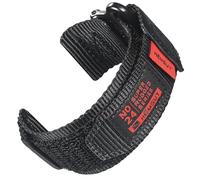 22mm Quick Release Watch Band for Amazfit T-Rex 3 Pro 48mm/Active MAX/Bip 6/Bip 5, Garmin Venu 4 45mm/Vivoactive 4 45mm/Forerunner 265 46mm/Forerunner 255 46mm/255 Music,Hook&Loop Nylon Replacement