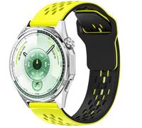 22mm Quick Release Watch Strap Compatible with Garmin Venu3/Vivoactive 4/Huawei Watch GT6/GT5/GT4/GT3 46mm Smartwatch Strap 22mm for Galaxy Gear S3 Frontier Silicone Band (Lime and Grey)