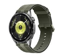 22mm Quick Release Watch Strap Compatible with Garmin Venu3/Vivoactive 4/Huawei Watch GT6/GT5/GT4/GT3 46mm Silicone Straps 22mm for Galaxy Watch Gear S3 Frontier/Classic Band (Green and Black)