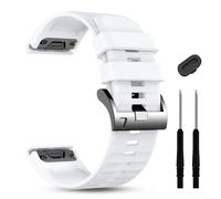22mm Quickfit Watch Bands for Garmin Tactix 8/Fenix 8 AMOLED-47mm/7/7 Pro/6/6 Pro/5/5 Plus/quatix 7 Pro,Silicone Sport Strap Compatible with Garmin Fenix E/Descent G2/G1 Solar/Forerunner 945/955/965