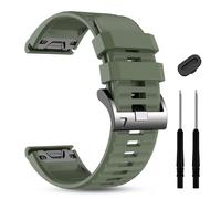 22mm Quickfit Watch Bands for tactix 8/Fenix 8 pro 47mm/7 Pro/6 Pro/5 Plus/quatix 8 47mm/7 Pro/7/6,Silicone Sport Strap Compatible with Garmin Fenix E/Descent G2/G1 Solar/Forerunner 945/955/965/970