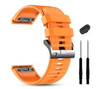 22mm Quickfit Watch Bands for tactix 8/Fenix 9 8 pro 47mm/7 Pro/6 Pro/5 Plus/quatix 8 47mm/7 Pro/7/6,Silicone Sport Strap Compatible with Garmin Fenix E/Descent G2/G1 Solar/Forerunner 945/955/965/970