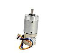 22mm Reducer Full Metal Planetary Gearbox Stepper Motor 2-Phase 4-Wire Gear Stepper Motor Reduction Ratio 1:45.2