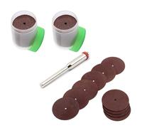 22mm Resin Cutting Discs, 70PCS Mini Resin Cutting Discs Set, Mini Cutting Disc Rotary Tool Set With 3.1mm Mandrel for Dremel Rotary Tools Universal