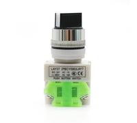 22mm Rotary Switch Knob 2 Position ON/OFF 1NO1NC 10A 660V 4-Terminal LAY7 LAY37 1pcs