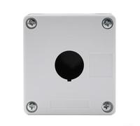 22mm Round Hole Control Box Made of Waterproof ABS Plastic for Reliable Operations (1 hole)
