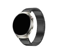 22mm Seamless Titanium Strap Fit For Huawei Watch 4 3 Pro Ultimate/GT2 GT3 46mm(Black)