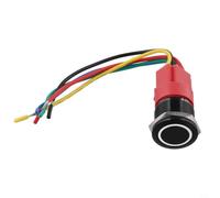 22mm Self-Reset Push Button 12V 5A High Current Load(White)