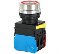 22mm Self Resetting Push Button Switch XM38E 11DNJ with Silver Contacts for Electrical Equipment and Industrial Automation Control Panels (F)