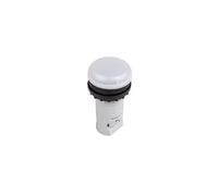 22mm signal lamp white for bulbs with RMQ titanium 216907