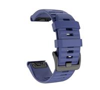 22mm Silicone Smart Watch Band Quick Release Strap Wristband Unisex(Midnight Blue,26MM)
