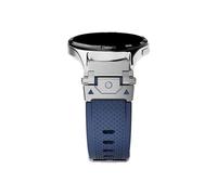 22mm Silicone Watch Band Fit for Huawei Watch GT 5 4 Pro 46mm/Amazfit Balance Falcon/Oneplus 2 2R Watch Strap(Silver blue,Huawei GT4 46mm)