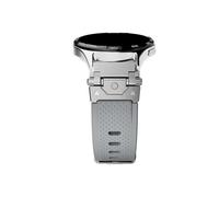 22mm Silicone Watch Band Fit for Huawei Watch GT 5 4 Pro 46mm/Amazfit Balance Falcon/Oneplus 2 2R Watch Strap(Silver grey,22mm)