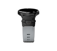22mm Silicone Watch Band Fit for Huawei Watch GT 5 4 Pro 46mm/Amazfit Balance Falcon/Oneplus 2 2R Watch Strap(Black grey,Huawei GT5 46mm)