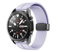 22mm Silicone Watch Strap Compatible With Garmin Instinct 3 E 2/Fenix 8 47mm/Venu 3 2/Forerunner 965 265,Magnetic Quick Release Bands for Samsung Galaxy 3 45mm/Watch 46mm/Gear S3 Frontier/Classic
