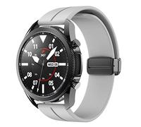 22mm Silicone Watch Strap Compatible With Garmin Instinct 3 E 2/Fenix 8 47mm/Venu 3 2/Forerunner 965 265,Magnetic Quick Release Bands for Samsung Galaxy 3 45mm/Watch 46mm/Gear S3 Frontier/Classic
