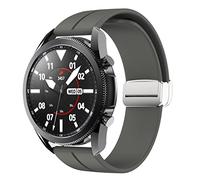 22mm Silicone Watch Strap Compatible With Garmin Instinct 3 E 2/Fenix 8 47mm/Venu 3 2/Forerunner 965 265,Magnetic Quick Release Bands for Samsung Galaxy 3 45mm/Watch 46mm/Gear S3 Frontier/Classic