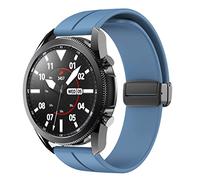 22mm Silicone Watch Strap Compatible With Garmin Instinct 3 E 2/Fenix 8 47mm/Venu 3 2/Forerunner 965 265,Magnetic Quick Release Bands for Samsung Galaxy 3 45mm/Watch 46mm/Gear S3 Frontier/Classic