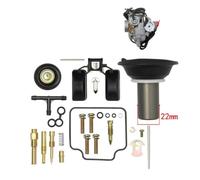22mm Slider Motorcycle Carburetor Repair Compatible With 24mm PD24 Compatible with LANCE ZNEN JONWAY NST SUNL CARB(GY6-DZS-XLB)