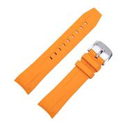 22mm Soft Silicone Watch Band for Tissot Strap for T120 Seastar T120417A 45.5mm Dial Rubber Sport Watchband (Color : Black Blk Buckle, Size : 22mm)