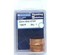 22mm Solder Ring Copper Stop End