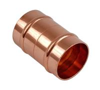 22mm Solder Ring Slip Coupling - Bag of 2