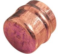 22mm Solder Ring Stop End - Pack of 5 | Copper Plumbing End Caps