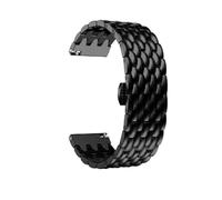 22mm Solid Stainless Steel Watch Band, Universal Metal Strap fit for Samsung/Huawei/Garmin with Tool