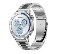 22mm Stainless Steel Strap For Huawei Watch GT 5 Pro 46mm GT5 GT4 GT3 GT2 GT Wrist Band For Huawei Watch 4/3 Pro Bracelet,Silver black,For HuaweiGT2 2E 2P 46mm