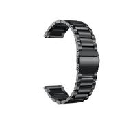 22mm Stainless Steel Strap Suitable Fit For Huawei Watch GT4 41mm 46mm/Watch GT2 GT3 Pro 46mm Strap(Black,GT Runner 46mm)