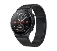 22mm Stainless steel Watch Band fit for Garmin/Huawei/Samsung, Universal Stainless steel Strap with Folding Clasp, Replacement Bracelet for Men