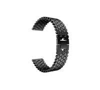 22mm Stainless Steel Watch Band Fit for Huawei Watch GT 4 3 2 46mm se Pro 2e Buds/Honor Magic Metal Bracelet Strap(Black,For Huawei GT2 Pro)