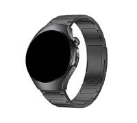 22mm Titanium Alloy Band For Huawei Watch 5 4 GT6 GT5 Pro GT4 46mm Ultimate 2 Replace Metal Bracelet Wristband(Black,For GT6 Pro 46mm)