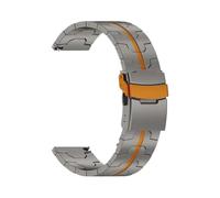 22mm Titanium Strap fit for Huawei Watch GT5 GT4 46mm Watch 4/4 Pro Smart Watch Band fit for Amazfit Balance GTR 4 3 2 Business Bracelet