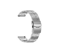 22mm Titanium Strap fit for Huawei Watch GT5 GT4 46mm Watch 4/4 Pro Smart Watch Band for Amazfit Balance GTR 4 3 2 Business Bracelet(Silver,Huawei GT5 46mm)