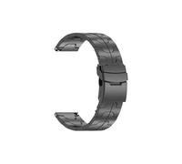 22mm Titanium Strap fit for Huawei Watch GT5 GT4 46mm Watch 4/4 Pro Smart Watch Band for Amazfit Balance GTR 4 3 2 Business Bracelet(Black,Huawei GT5 Pro 46mm)
