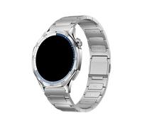22mm Titanium Strap For Huawei Watch 5 GT6 GT5 Pro 46mm Bussiness Bracelet For Huawei Ultimate/GT6Pro Replace Metal Band Accessories(Silver,For GT5 46mm)