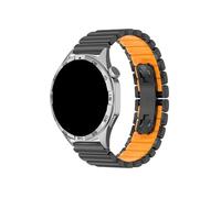 22mm Titanium Watch band Fit for Huawei GT6 5 4 Pro Ultimate/Amazfit Balance 2/Garmin Venu 3/OnePlus3(Black orange,For OnePlus 3)