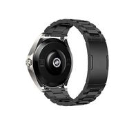 22mm Titanium Wristband For Huawei Watch GT 6 5 Pro 46mm Runner2 Buds2 Ultimate 2 Band Replace Bracelet(Black,For GT Runner 2)