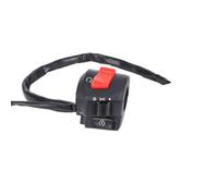 22mm Universal Compatible Motorcycle Handlebar Switches With Choke Horn Turn Headlight Electric Start Controller Works With(1pcs-right)