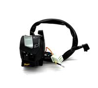 22mm Universal Motorcycle Handle Bar Switches With Choke Horn Turn Signal Headlight Electric Start Handlebar Controller Button Parts Handlebar Ignition Switch