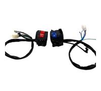 22mm Universal Motorcycle Handlebar Switch Compatible With Most Bikes 7/8" Choke Horn Turn Headlight Electric Start Controller(1 Pair)