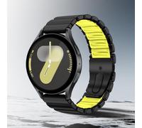 22mm Universal Titanium Watch Band for Huawei GT6/GT6 Pro/GT5/4/3 Pro/3 46mm, Garmin Fenix 8 47mm/Fenix 6 Pro/7/5 Plus- Hybrid Silicone Lining, Adjustable, Lightweight Anti-Slip, No Hair Pull